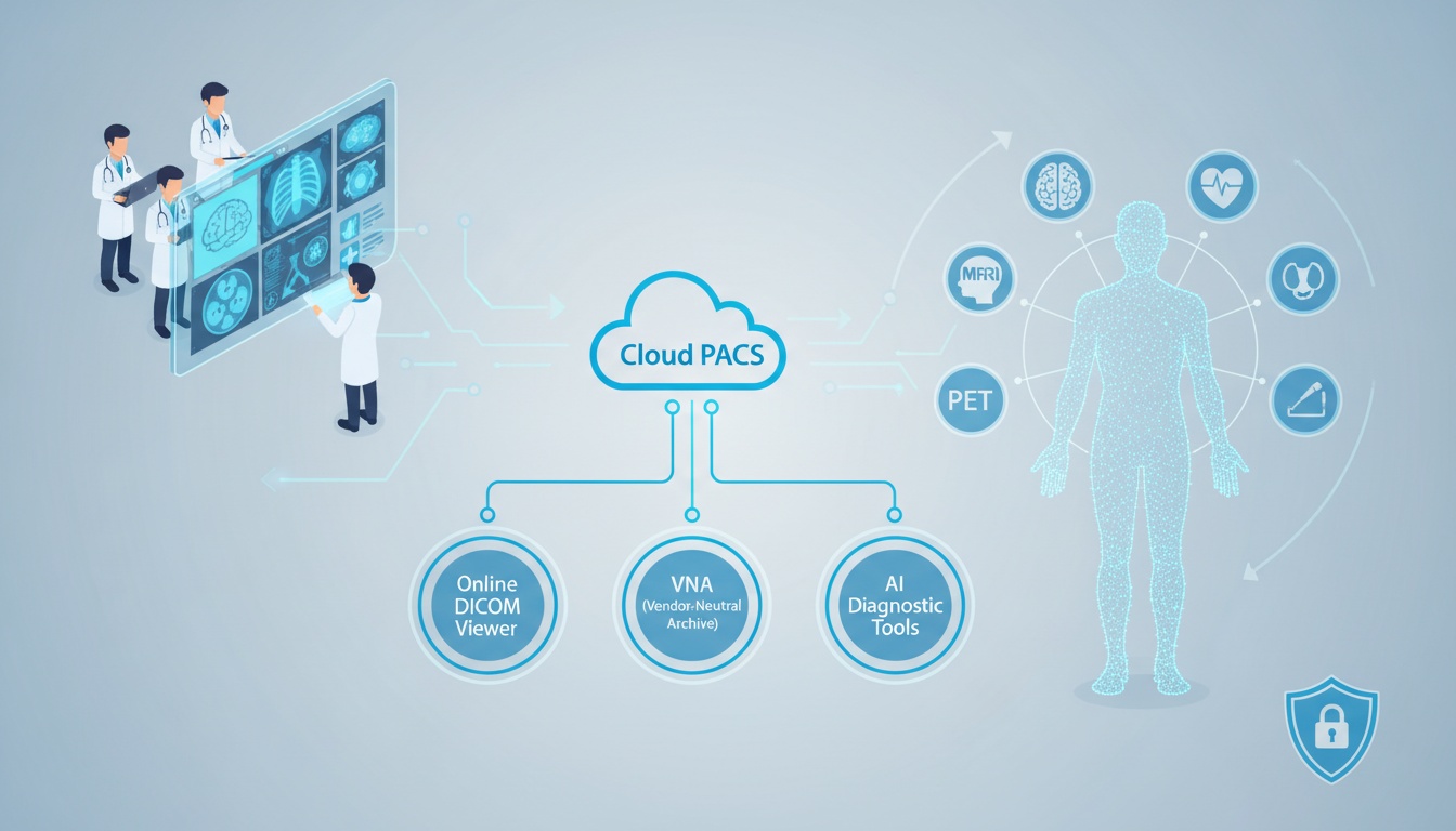 Software de Imagiologia Médica na Nuvem vs Desenvolvimento Personalizado: Escolher a Estratégia Certa para Organizações de Saúde Modernas